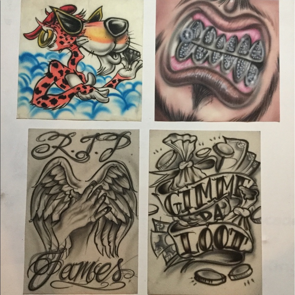 Custom airbrush designs